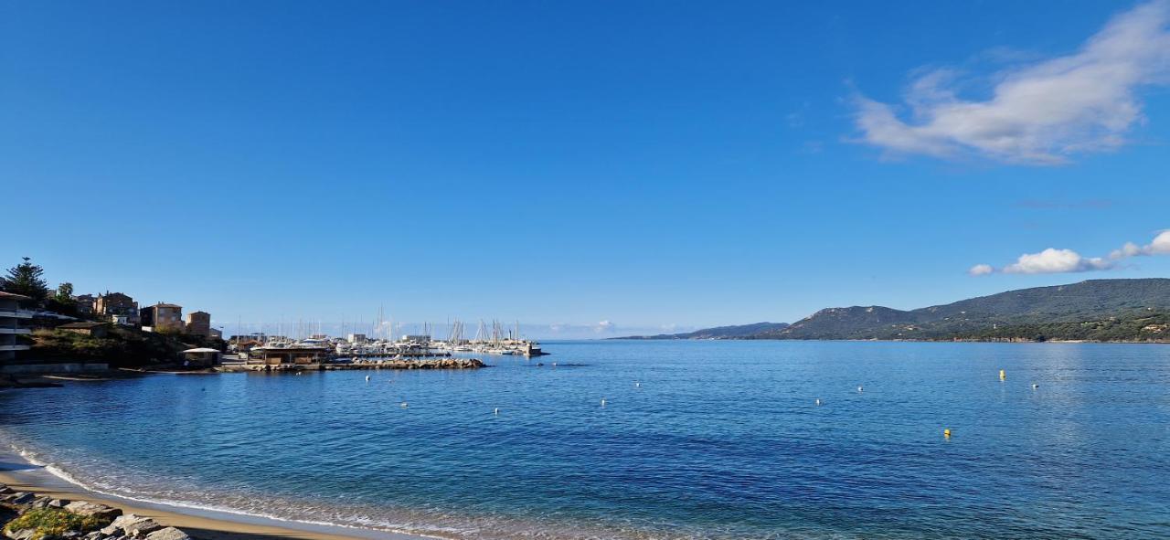 T2 Fronte Di Mare De Standing En Bord De Mer Et Du Centre Du Village De Propriano プロプリアノ エクステリア 写真