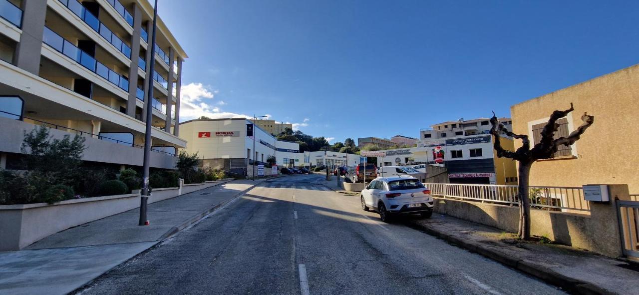 T2 Fronte Di Mare De Standing En Bord De Mer Et Du Centre Du Village De Propriano プロプリアノ エクステリア 写真